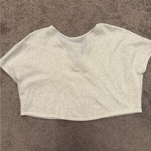 Alo Yoga Mesh Oversized Crop (M)